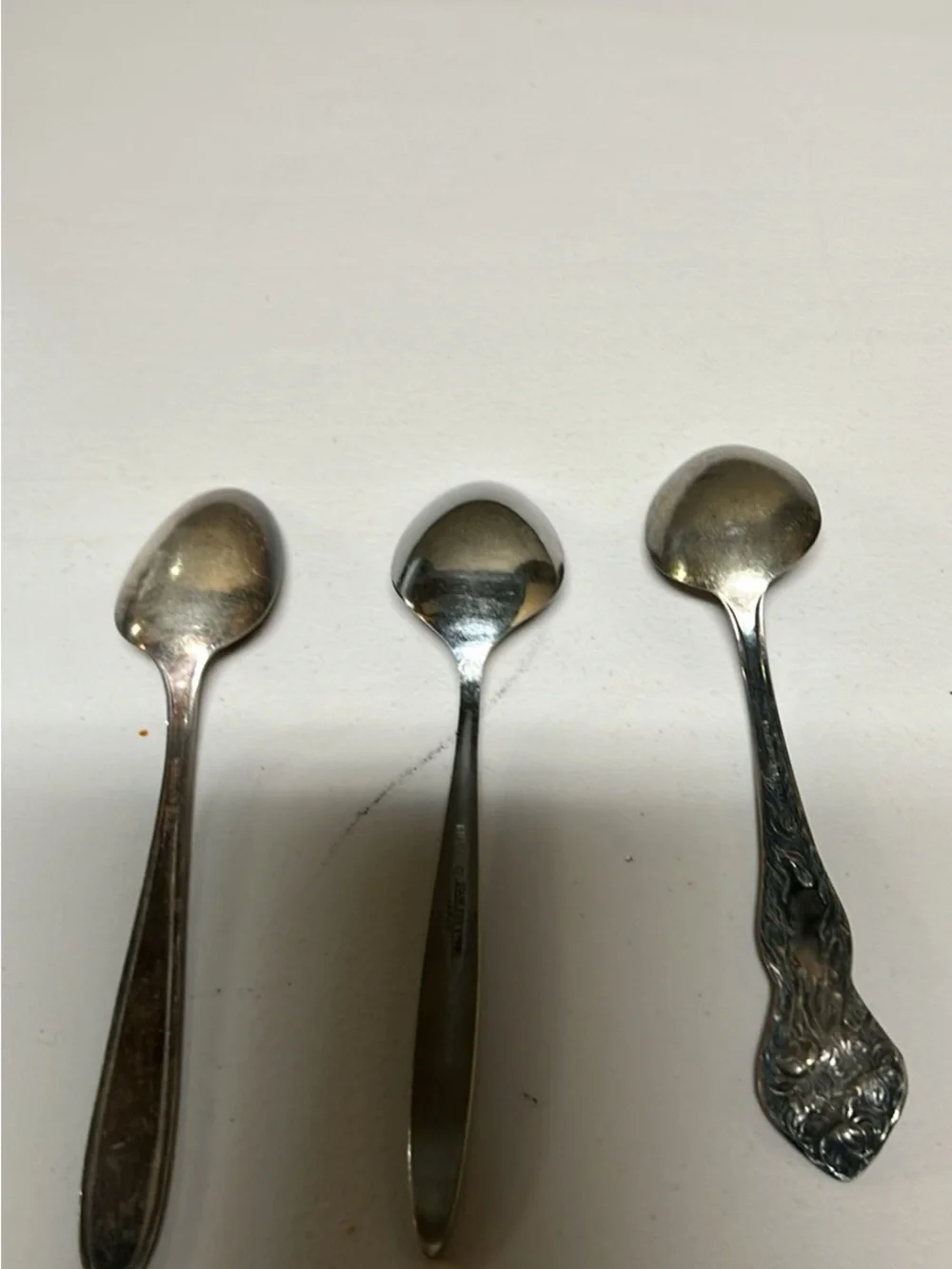 Stainless Steel Decorative Table Spoons - Silver